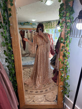 Load image into Gallery viewer, Last golden wanderlust dress in rose gold