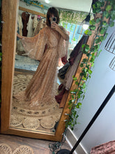 Load image into Gallery viewer, Last golden wanderlust dress in rose gold