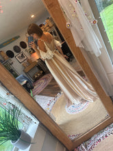 Load image into Gallery viewer, Sample sale braided mesh dress lined in satin ready to ship