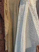 Load image into Gallery viewer, (Package N) bigger pieces ready to ship Box of fabric remnants perfect for baby layering (photo prop)