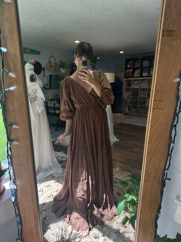 Adorable and ready to ship daydream dress brown https://www.instagram.com/p/DNIz45jO7Nb/?img_index=3&igsh=NDE2MTA3MmdpMWU5