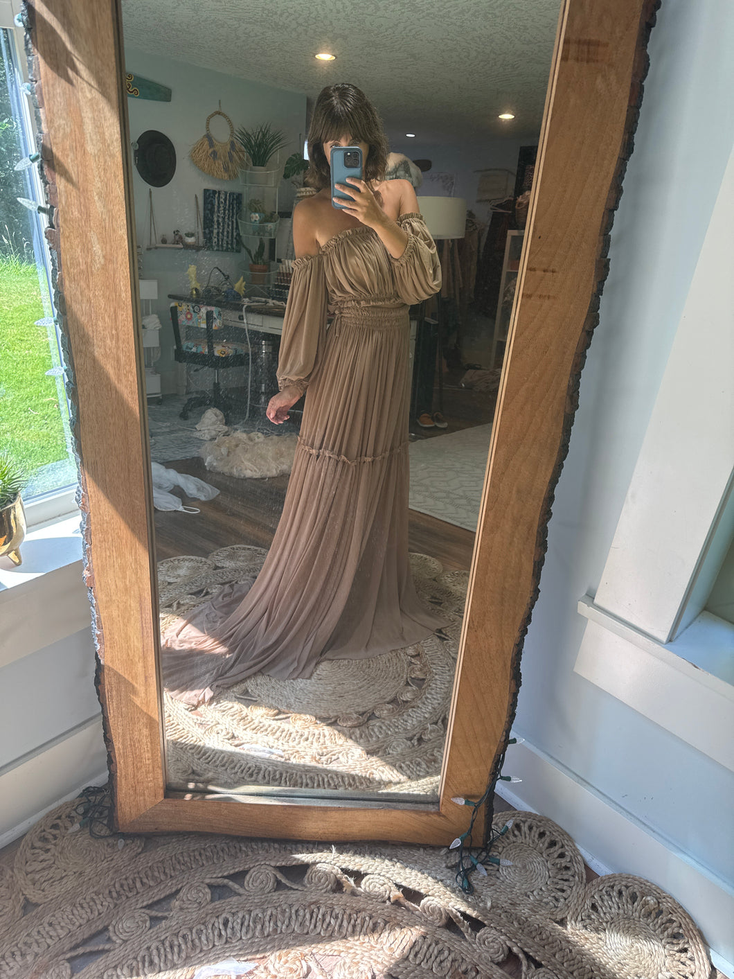 Ready to ship  Speak To Me Brown Nude two piece. Flash sale