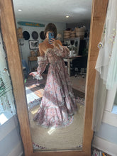 Load image into Gallery viewer, FLASH SALE Ready to ship one of a kind Opaline dress in chiffon print SAMPLE sale