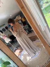Load image into Gallery viewer, A new day satin matte two piece dress ready to ship