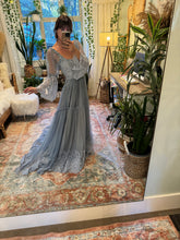 Load image into Gallery viewer, (Blue) Ready to ship flash sale hand dyed blue periwinkle Euphoria dress