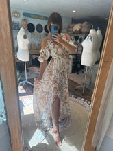 Load image into Gallery viewer, Blessed dress ready to ship sale crinkle print