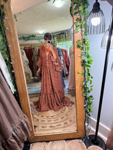 Load image into Gallery viewer, Preorder 6 to 8 week dreams like these rustic brown new floral crinkle