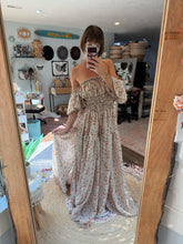 Load image into Gallery viewer, Sale Ready to ship crinkle print mystical wonders two piece rust floral