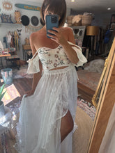 Load image into Gallery viewer, Ready to ship sample sale we belong one of a kind top and poetry lace skirt