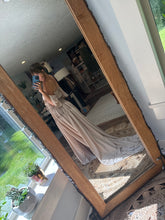 Load image into Gallery viewer, Mystical wonders soft rayon matte satin beige ready to ship