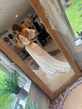 Load image into Gallery viewer, New Euphoria dress lace and sleeve style ready to ship sample sale