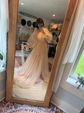 Load image into Gallery viewer, Ready to ship sale two dress deal gratitude slip and robe in beige ivory