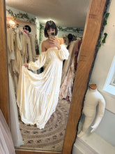 Load image into Gallery viewer, Ready to ship on sale you glow girl dress in cream