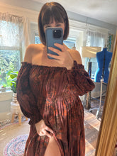 Load image into Gallery viewer, Sale ready to ship hand dyed you glow girl print rust