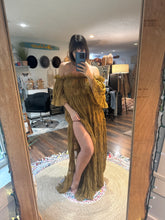 Load image into Gallery viewer, (RTS) Chiffon delight mustard ready to ship dress