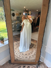 Load image into Gallery viewer, Ready to ship Always and Forever dress off white soft matte Rayon satin