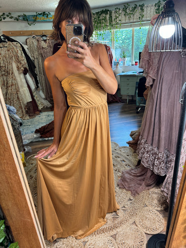 Golden Nude adjustable strapless slip RTS