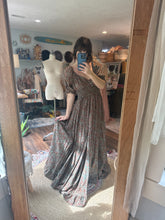Load image into Gallery viewer, Ready to ship two dress deal prairie hearts and Hand dyed beige hey babe dress