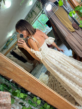 Load image into Gallery viewer, Preorder Poetry ivory scroll lace dress