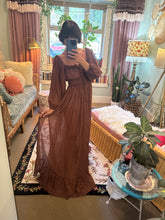 Load image into Gallery viewer, Ready to ship  dark brown Always and Forever dress crinkle