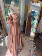 Load image into Gallery viewer, Ready to ship sale we belong caramel brown cotton dress