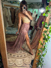 Load image into Gallery viewer, Random skirts sale antique lace hand dyed fits sm-xl