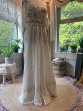 Load image into Gallery viewer, One of a kind we belong top satin, silk, embroidery and lace with you glow girl skirt ready to ship sale