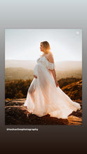 Load image into Gallery viewer, Middle sized poetry dress larger size medium to XL Light ivory