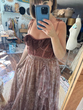 Load image into Gallery viewer, Two top two skirts hey babe hand dyed two piece lace with music two piece sheer