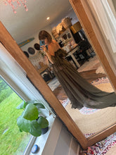 Load image into Gallery viewer, Ready to ship sale olive color chiffon mystical wonders two piece dress