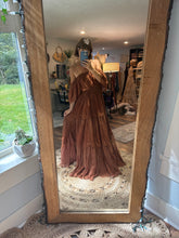 Load image into Gallery viewer, Ready to ship Show Off Those Shoulders dress in brown lace