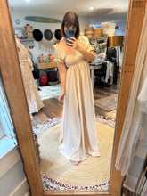 Load image into Gallery viewer, Ready to ship sale beige matte satin Oh Juliet dress reversible sale