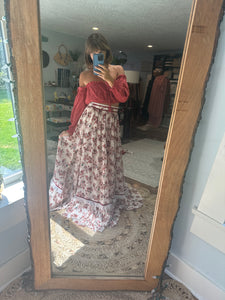 Ready to ship coral two piece sale