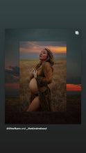 Load image into Gallery viewer, Kara Robe in paisley soft mesh maternity friendly sheer dress or robe random stuff sale