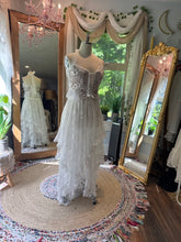 Load image into Gallery viewer, Ready to ship sale one of a kind vintage lace top with two lace skirts