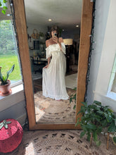 Load image into Gallery viewer, Show off those shoulders maxi length ready to ship ivory on sale