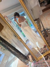Load image into Gallery viewer, Ready to ship embroidery cotton low corset dress XS-xl