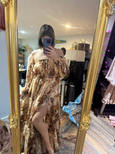 Load image into Gallery viewer, Preorder you glow girl in new vintage lover crinkle print  allow 6-8 week