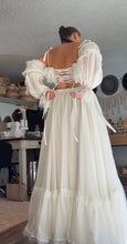 Load image into Gallery viewer, Ready to ship ivory one of a kind Opaline dress