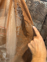 Load image into Gallery viewer, (Package L) bigger pieces ready to ship Box of fabric remnants perfect for baby layering (photo prop)