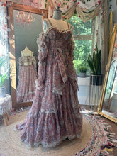 Load image into Gallery viewer, Ready to ship one of a kind Opaline dress in chiffon print sale