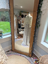 Load image into Gallery viewer, Ready to ship on sale new sample dress lace with buttons includes slip dress