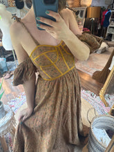 Load image into Gallery viewer, Two dress deal prairie hearts hand dye floral with Ready to ship hand dyed floral we belong dress sale)