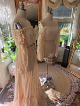 Load image into Gallery viewer, Ready to ship sale cream linen cotton nothing quite like you two piece with lace Sonoma top