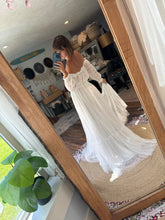 Load image into Gallery viewer, Ready to ship tulle skirt with lining and lace slight sheer top