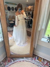 Load image into Gallery viewer, Lace nothing quite like you top with bloom ivory skirt ready to ship sale