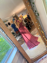 Load image into Gallery viewer, Ready to ship sale always and forever light burgundy dress cotton