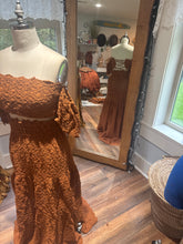 Load image into Gallery viewer, Preorder all 6 weeks or so - new Brown - so Sara two piece dress