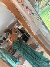 Load image into Gallery viewer, Ready to ship flash sale green Sonoma lace dress hand dyed