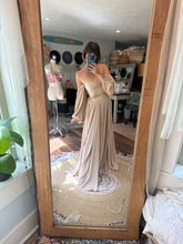 Load image into Gallery viewer, A new day satin matte two piece dress ready to ship